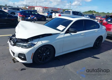 2022 BMW 330I z USA, uszkodzony, nr VIN 3MW5R1J06N8C36565